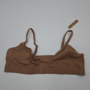 SKIMS Fits Everybody Adaptive Triangle Bralette in Sienna Size 4X